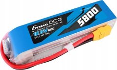 Gens Ace akumulátor Gens ace 5800mAh 60C 18.5V 5S1P Lipo z konektorem XT90 plug