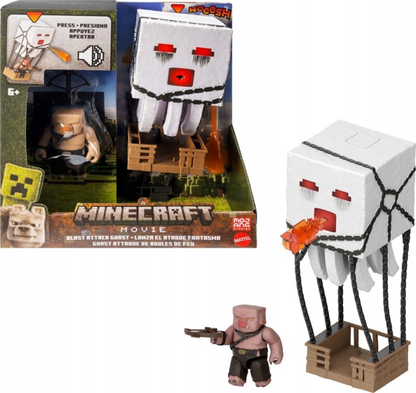 Mattel „Minecraft“ filmo „The big one“ figūrėlė (JFB69)