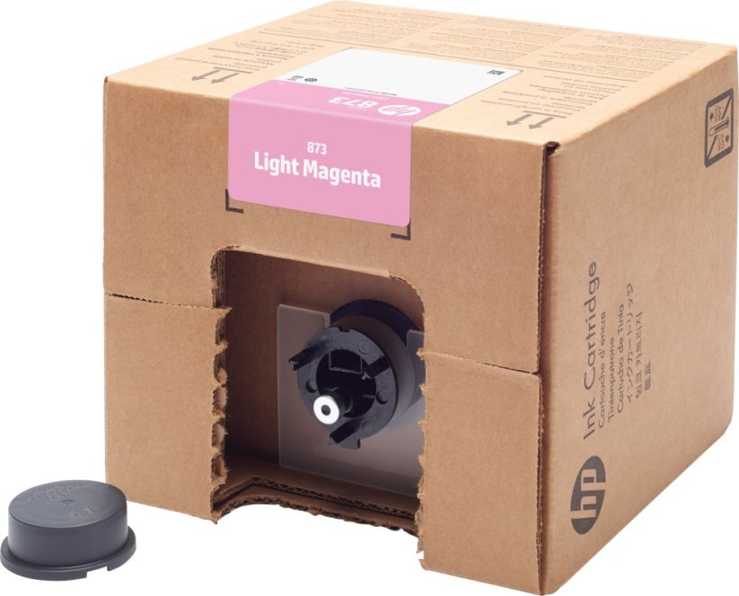 HP Toner 873 - 3 L farba hellmagenta original rokovex kartridż fur rokovex 800, 800 W