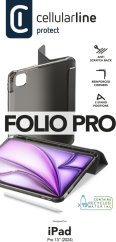NoName Cellularline Folio - iPad Pro 12.9" Tablet case with stand function, Folio, Apple, iPad Pro 12.9", 32.8 cm (12.9"), 413 g