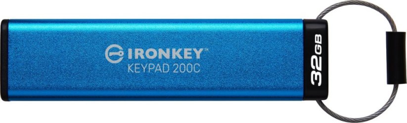 Kingston Kingston IronKey Keypad 200 32GB USB-C AES Encrypted