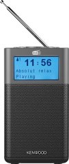 Kenwood KENWOOD CR-M10DAB DAB+ Radio with Bluetooth/FM black/grey