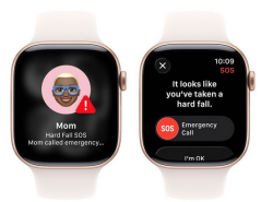 Apple Watch 11 GPS + Cellular 46mm Rose Gold Alu Sport Band M/L Różowy (MFCJ4ZR/A)