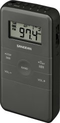 Sangean Kišeninis radijas Sangean AM / FM įkraunamas / DT-140