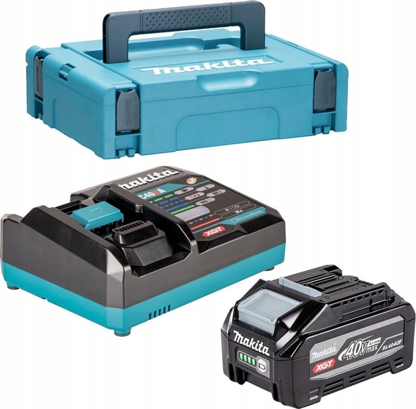 Makita MAKITA POWER SUPPLY KIT 40V 1x4.0Ah XGT (BL4040Fx1+DC40RA) [UN3480]