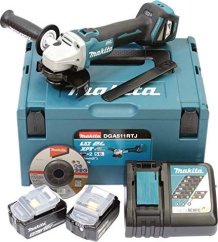 Makita uhlová brúska FI 125 18V-LI DGA511RTJ MAKITA (DGA511RTJ) - NAKMAKSKA0026