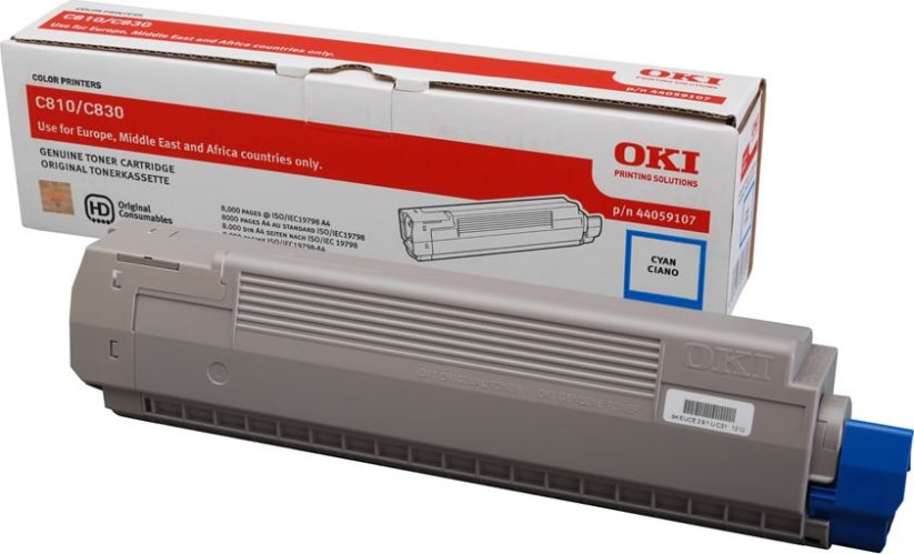OKI 44059107 Cyan Originál  (44059107)