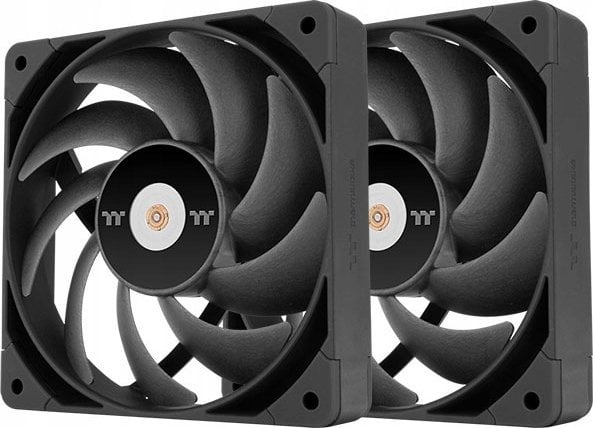 Thermaltake Thermaltake TOUGHFAN 14 Pro High Static Pressure PC Cooling Fan 140x140x25, case fan (black, 2 fans pack)