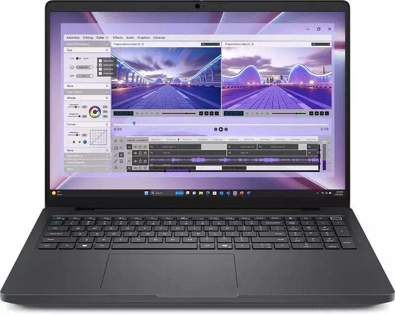 Dell Pro Max 16/Ultra 7 265H/64GB/512GB SSD/16" FHD+/RTX PRO 1000 Blackwell 8GB/FgrPr+Smart Card/FHD IR Cam/Mic/WLAN+WWAN/EST Backlit Kb/6 Cell/W11Pro/3yrs Onsite