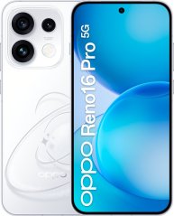 Oppo Reno16 Pro 5G (CPH2863) | Pop Biely | 6.32 " | AMOLED | 2640 x 1216 pikseli | Mediatek | Dimensity 8550 Super | Internal RAM 12 GB | 512 GB | Dual SIM | 5G | Main camera resolution 200+50+50 MP | Secondary camera resolution 50 MP | Android | 16