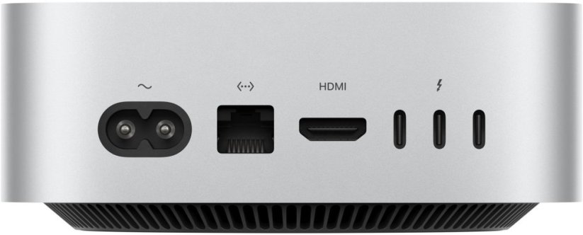 Apple APPLE Mac Mini Z1JV M4 Pro 12C CPU/16C GPU/16C N.E. 64GB 1TB SSD Gbit Eth DE Silber