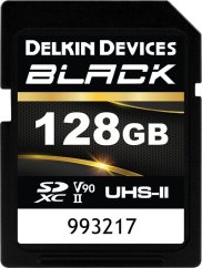 Delkin Black Rugged SDXC 128 GB Class 10 UHS-II V90 (DSDBV90128BX)