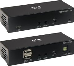 Eaton Eaton Tripp Lite Series USB C to HDMI over Cat6 Extender Kit with KVM Support, 4K 60Hz, 4:4:4, Transmitter/Receiver, USB, PoC, HDCP 2.2, up to 230 ft., TAA, - Erweiterung fur Video/Audio - HDMI, USB-C - uber CAT 6 - bis zu 70 m - TAA-konform - fur P/