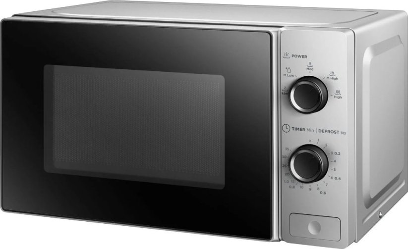 Midea Microwave orkaitė | MM720C2AT | Free standing | 700 W | Sidabrinis