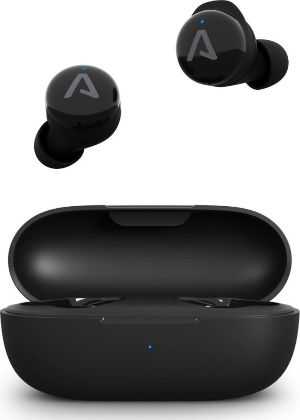 Lamax Lamax Dots3 Sada słuchawkowy True Wireless Stereo (TWS) Douszny Połączenia/Muzyka/Sport/Codzienność USB Type-C Bluetooth Čierny