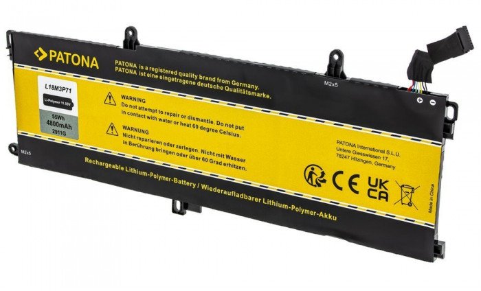 Patona Patona Pre Lenovo Thinkpad P53S/T590 4800mAh Li-Pol 11 55V L18M3P71 (PT2911)