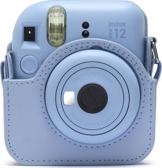 Fujifilm Fujifilm Momentinis fotoFotoaparátas instax mini 12 PASTEL Mėlynas+instax mini glossy (10pl)+originalus dėklas