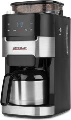 Gastroback Gastroback Grind & Brew Pro Thermo, Drip coffee maker, 1 L, Coffee beans, Ground coffee, Built-in grinder, 850 W, Black, Stainless steel