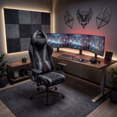 Diablo Chairs X-Horn 2.0 Normal Size Burned Black
