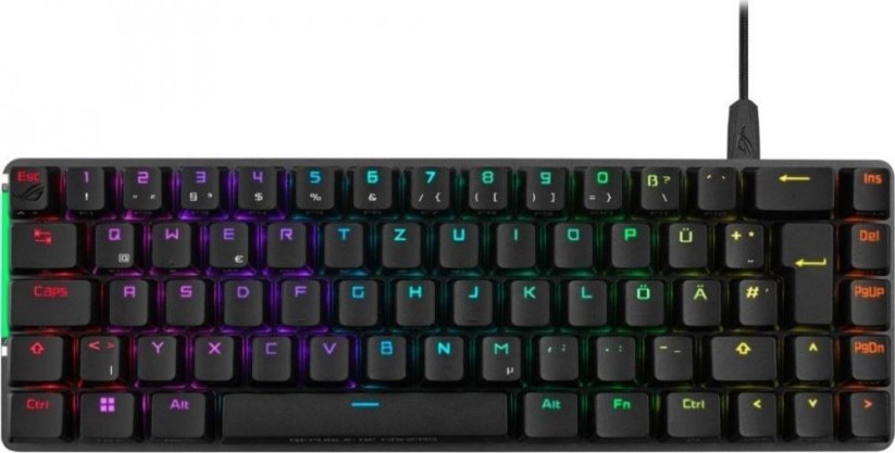 Asus Klawiatura ROG Falchion Ace NX RED/Wired+KVM/RGB/Black