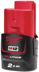 Milwaukee Akumuliatorius M12 B2 2,0Ah