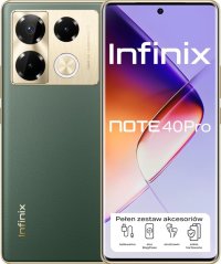 Infinix Note 40 Pro 12/256GB Zielony  (NOTE40PRO_VINTAGE_GREEN)
