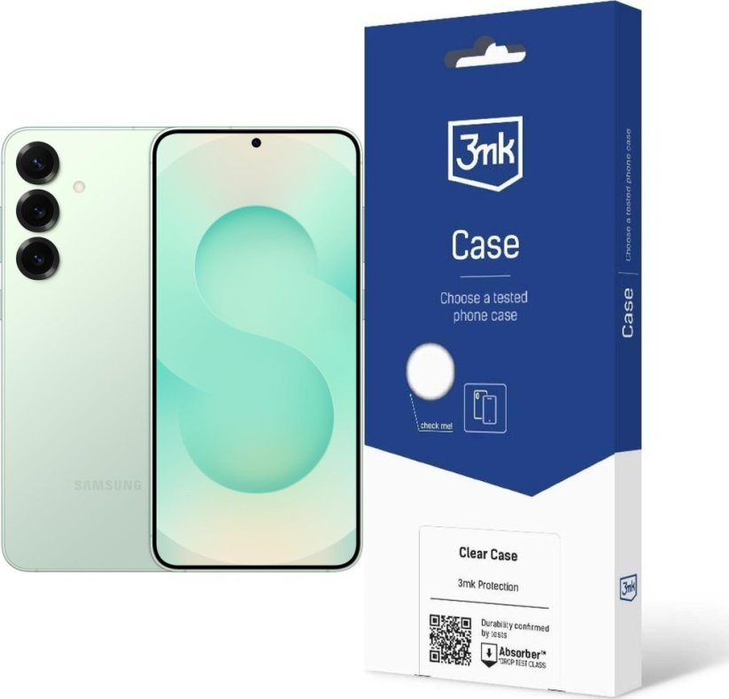 Samsung Galaxy S25+ 5G 12/512GB Zelený SM -S936BLG) + Etui Clear Case