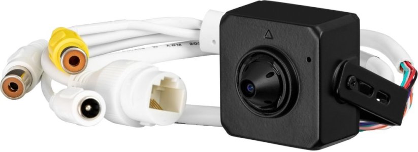 Uniview Kamera pinhole IP BCS-L-PIP14FW, 4Mpx, przetwornik 1/3", 2.8mm