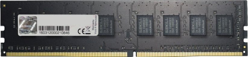 G.Skill Value, DDR4, 4 GB, 2400MHz, CL15 (F4-2400C15S-4GNT)