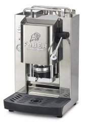 Faber Italia Pro Total Inox Półautomatické Ekspres na kávu na strączki 1,3 l (3.0 PRO INX ESS MIR)