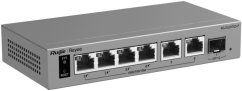Reyee POE 4-portowy + 2x uplink + 1x SFP (RG-ES207GS-P)