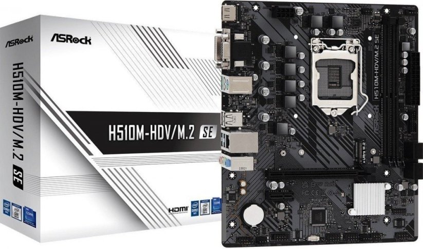 ASRock Płyta główna asrock h510m-hdv/m.2