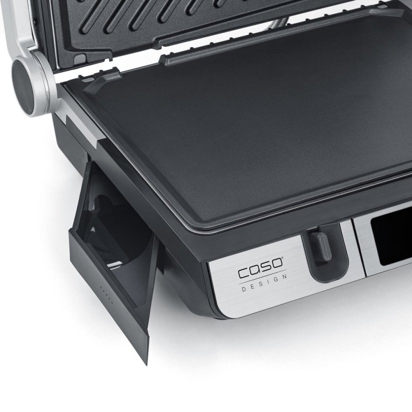 Caso Caso Double Contact Grill with Thermocontrol | SteakMaster Pro | Contact grill | 2000 W | Stainless Steel/Black