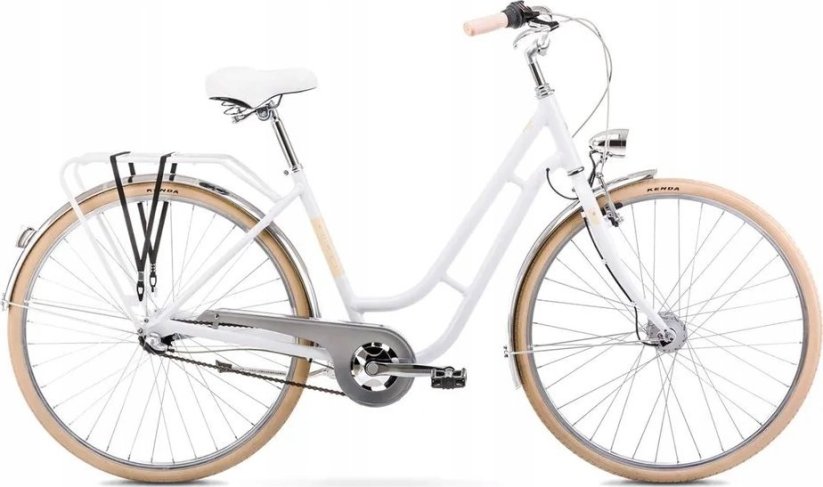 Romet Dviratis Romet Luiza Classic 2025 white-18" / M (Dydis: 18" / M)