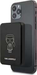 Karl Lagerfeld MagSafe 3000mAh Čierny