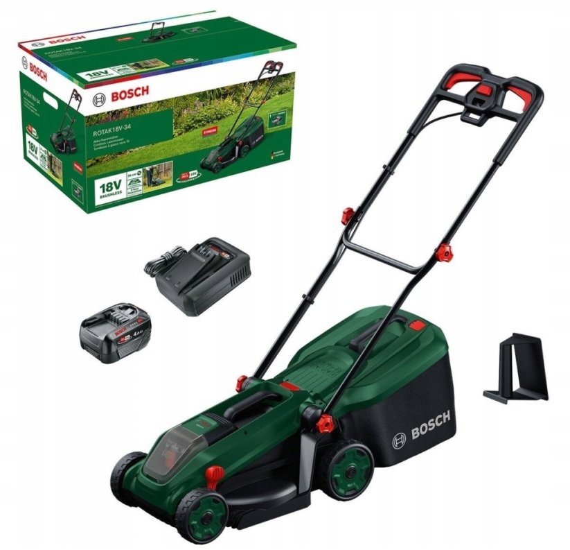Bosch Bosch  Rotak 18V-34 Set cordless lawn mower