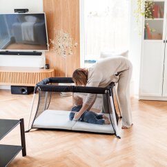 Luna Bambini Luna Bambini, Lekkie Postieľka Turistické, čierne