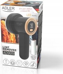 Adler Golarka do tkanin z LCD & 2 rolki AD 9619