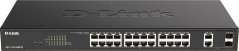 D-Link D-Link Przelacznik 26-Port Layer2 PoE+Gigabit Smart Manage