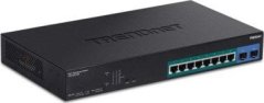 TRENDnet TRENDnet TPE-1021WS 10-portowy Prepínač PoE+ Gigabit Web Smart Switch