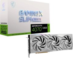 MSI GeForce RTX 4070 Ti SUPER Gaming X Slim White 16GB GDDR6X