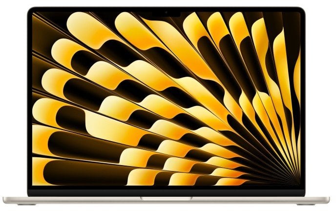 Apple MacBook Air 15” Apple M4 10C CPU, 10C GPU/16GB/512GB SSD/Starlight/RUS