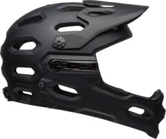 Bell prilba Super 3R Mips Matte Gloss Black Gray r. S (52–56 cm)