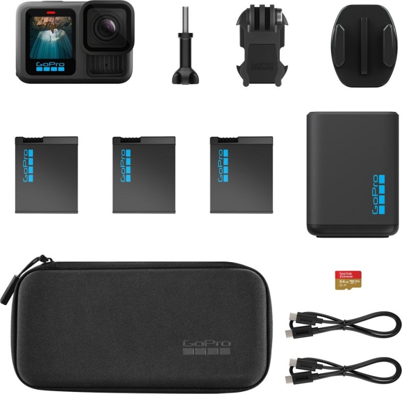 GoPro Hero 13 Power Bundle Čierna