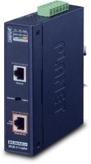 Planet PLANET IPOE-171-60W łącza sieciowe Gigabit Ethernet (10/100/1000) Obsługa PoE Modrý