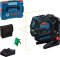 Bosch BOSCH Krížový líniový laser GCL 12V-50-22 CG Zelený +držiak RM 20 +ADAPTER AA 1 1x2,0Ah