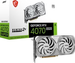 MSI GeForce RTX 4070 SUPER Ventus 2X White OC 12GB GDDR6X
