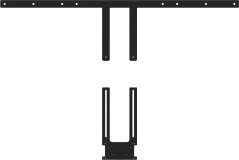 Hagor POLY DISPLAY ADAPTER 75 - 86 CF35328 (2287)