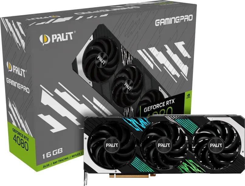 Palit GeForce RTX 4080 SUPER GamingPro 16GB GDDR6X (NED408S019T2-1032A)