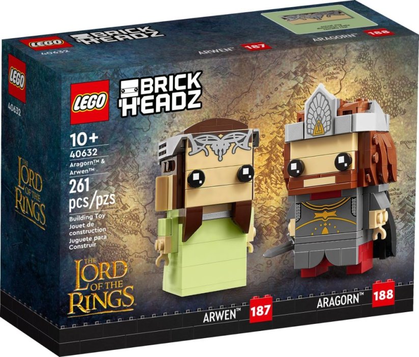 LEGO BrickHeadz Aragorn i Arwena (40632)